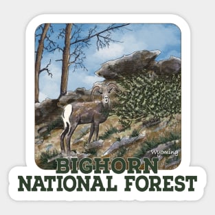 Bighorn National Forest, Wyoming Sticker